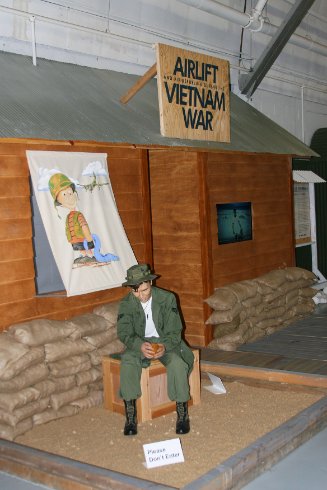 Vietnam War Airlift Display